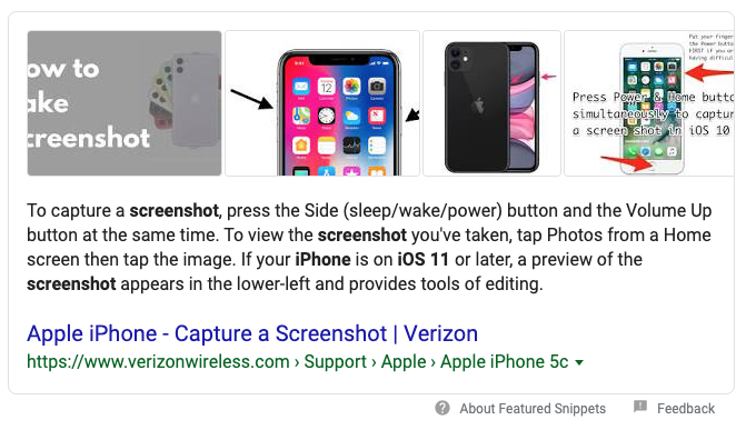 Featured Snippet